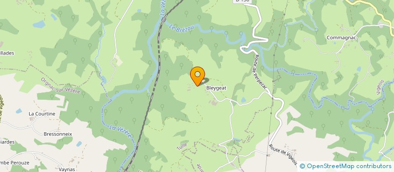 localisation de l'entreprise MONSIEUR JEAN COUCAUD  VIGEOIS