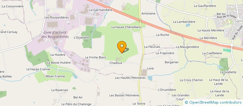 localisation de l'entreprise MONSIEUR JEAN COUDRAY à CHATEAUBOURG