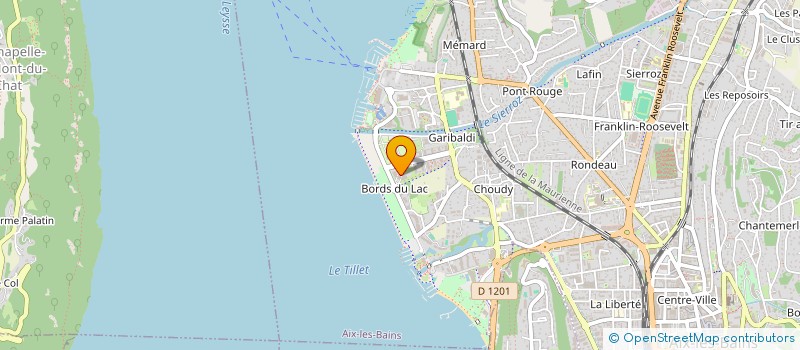 localisation de l'entreprise MONSIEUR JEAN COULBAULT à AIX-LES-BAINS