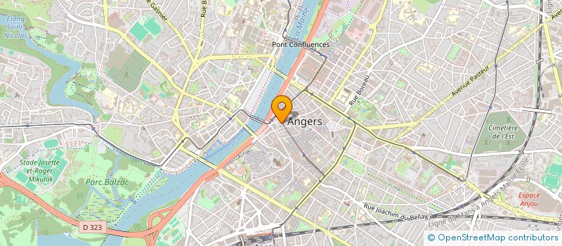 localisation de l'entreprise MONSIEUR JEAN COULOMB à ANGERS