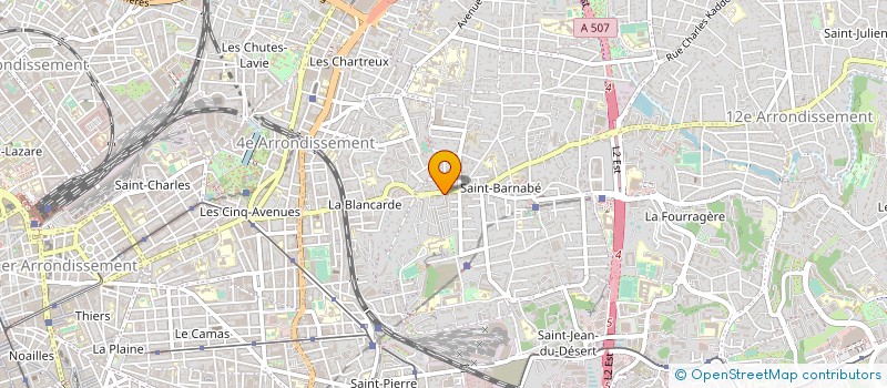 localisation de l'entreprise MONSIEUR JEAN COULON à MARSEILLE