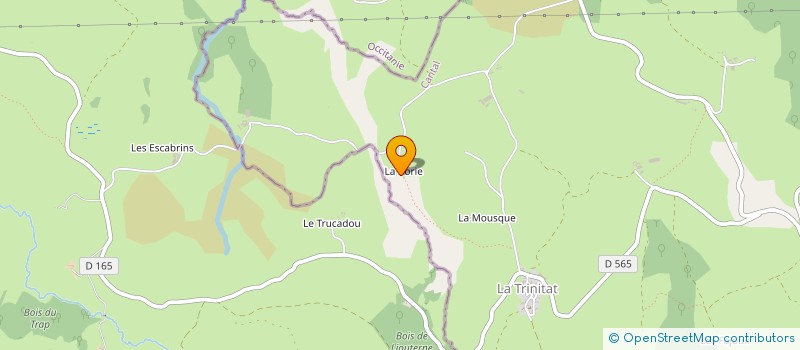 localisation de l'entreprise MONSIEUR JEAN COUMOUL à LIEUTADES