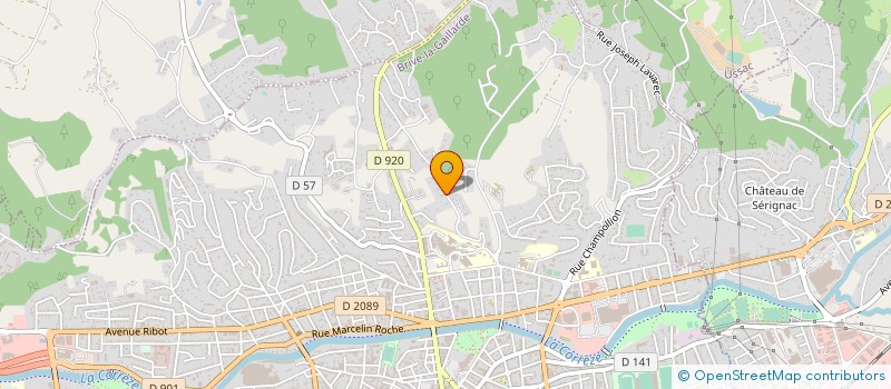 localisation de l'entreprise MONSIEUR JEAN COUNORD  BRIVE-LA-GAILLARDE