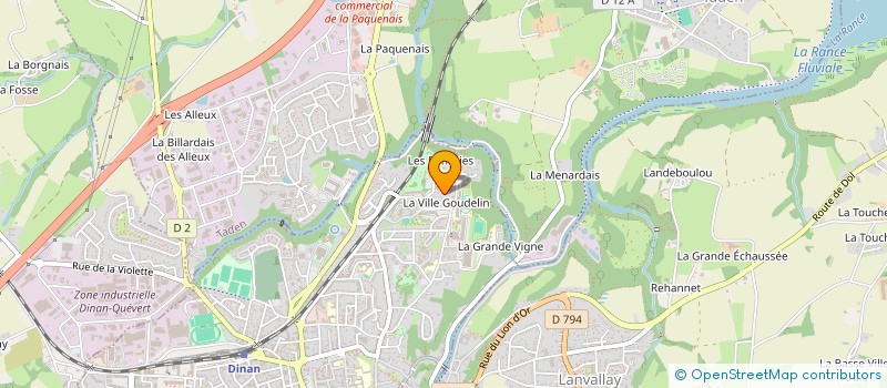localisation de l'entreprise MONSIEUR JEAN COUPE à DINAN