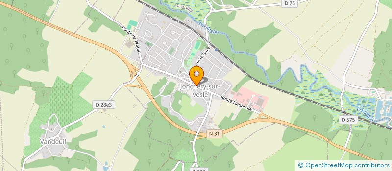 localisation de l'entreprise MONSIEUR JEAN COURANGE à JONCHERY-SUR-VESLE