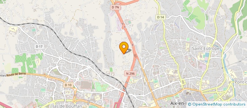 localisation de l'entreprise MONSIEUR JEAN COUREAU  AIX-EN-PROVENCE