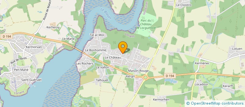 localisation de l'entreprise MONSIEUR JEAN COURJEAULT à KERVIGNAC