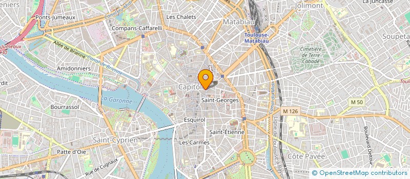 localisation de l'entreprise MONSIEUR JEAN COURRECH à TOULOUSE