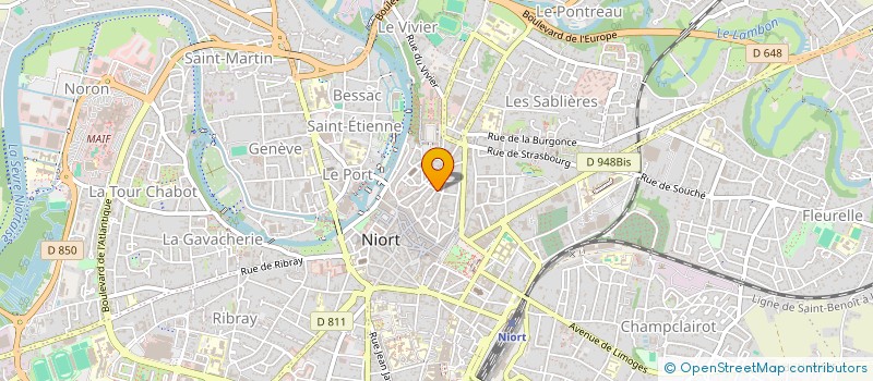 localisation de l'entreprise MONSIEUR JEAN COURT  NIORT