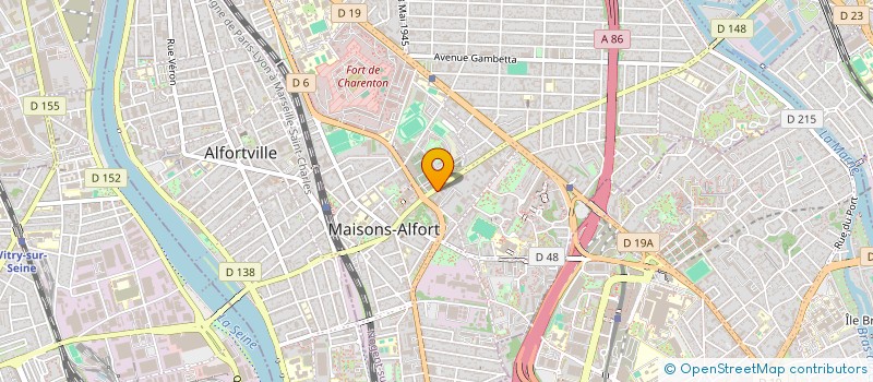 localisation de l'entreprise MONSIEUR JEAN COURTAUDIERE  MAISONS-ALFORT