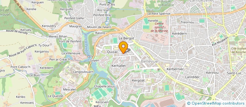 localisation de l'entreprise MONSIEUR JEAN COURTE à BREST