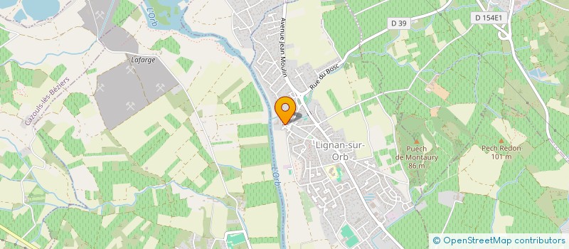 localisation de l'entreprise MONSIEUR JEAN COURTES  SAINT-NAZAIRE-DE-LADAREZ