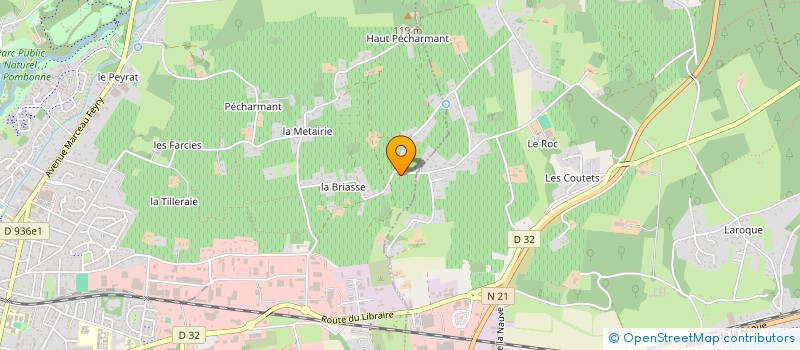 localisation de l'entreprise MONSIEUR JEAN COUSTEILLE à BERGERAC