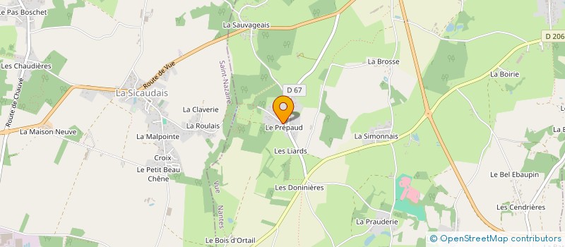 localisation de l'entreprise MONSIEUR JEAN COUTADEUR  VUE