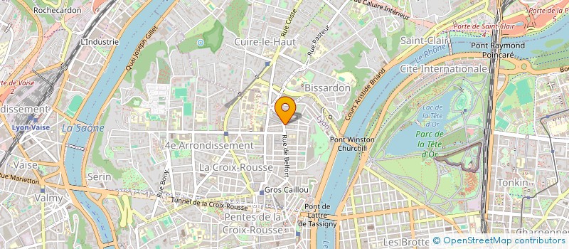 localisation de l'entreprise MONSIEUR JEAN COUTANT  LYON