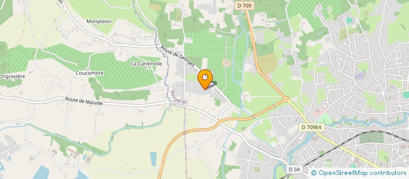 localisation de l'entreprise MONSIEUR JEAN COUTOU à BERGERAC