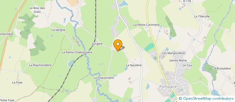 localisation de l'entreprise MONSIEUR JEAN COUTURIER à LA CHAPELLE-BERTRAND