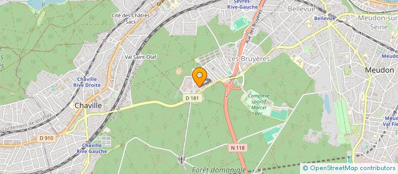 localisation de l'entreprise MONSIEUR JEAN COUTURIER à SEVRES