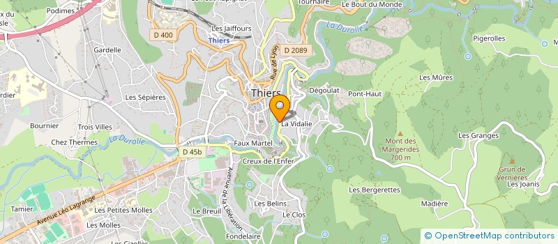 localisation de l'entreprise MONSIEUR JEAN COUVERT à LE BREUIL-SUR-COUZE