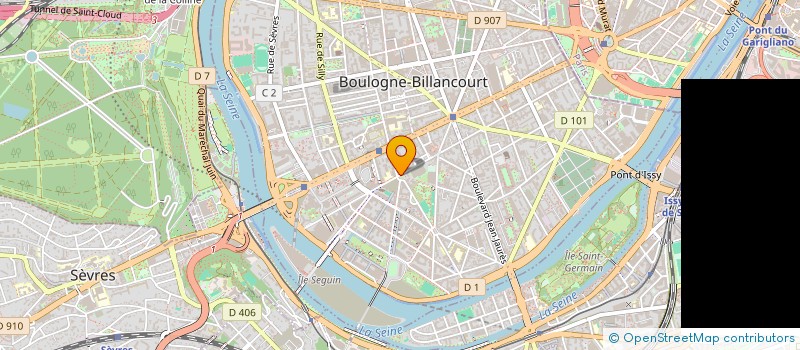 localisation de l'entreprise MONSIEUR JEAN COUVIGNOU à BOULOGNE-BILLANCOURT