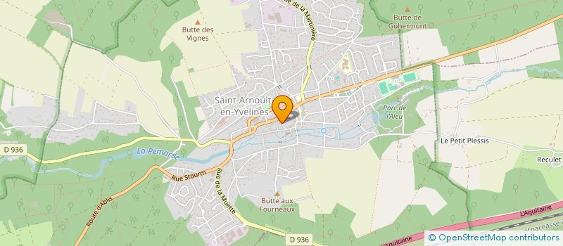 localisation de l'entreprise MONSIEUR JEAN COYER  SAINT-ARNOULT-EN-YVELINES