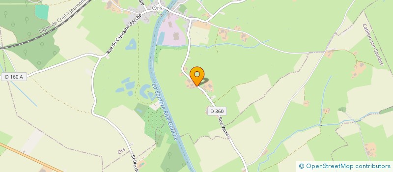 localisation de l'entreprise MONSIEUR JEAN CRAS  ORS