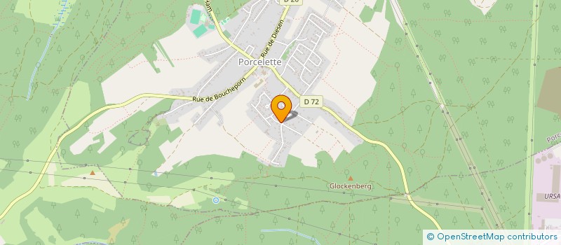 localisation de l'entreprise MONSIEUR JEAN CREMADES  PORCELETTE