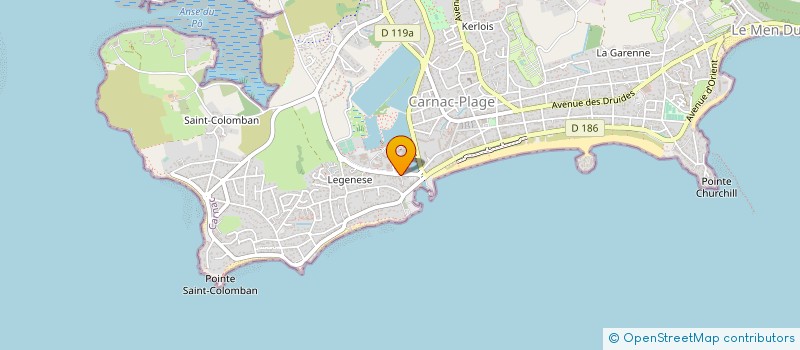 localisation de l'entreprise MONSIEUR JEAN CREMONESE  CARNAC