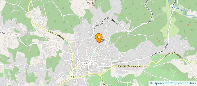 localisation de l'entreprise MONSIEUR JEAN CREQUIS à LORGUES