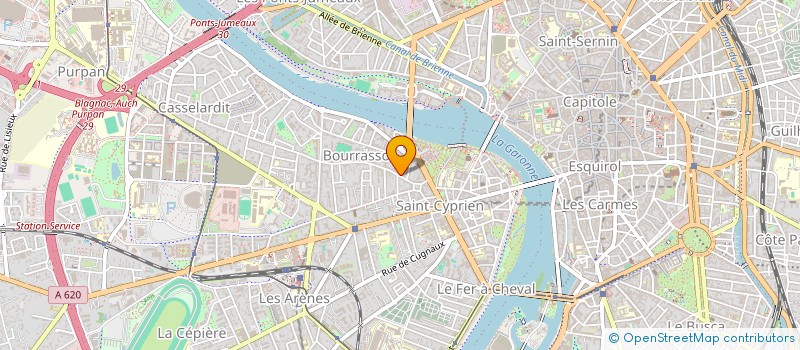 localisation de l'entreprise MONSIEUR JEAN CRESPY à TOULOUSE