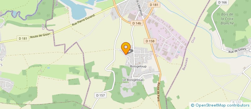 localisation de l'entreprise MONSIEUR JEAN CRETIENEAU  GISORS