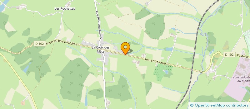 localisation de l'entreprise MONSIEUR JEAN CREUZET  BIZOTS (LES)