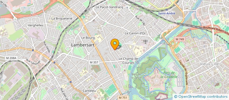 localisation de l'entreprise MONSIEUR JEAN CREVEL à LAMBERSART