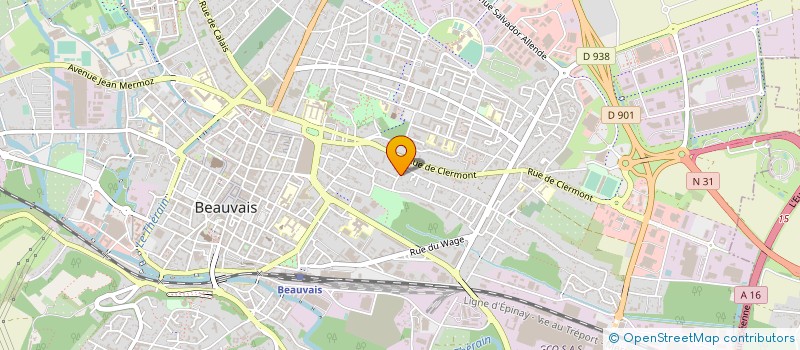 localisation de l'entreprise MONSIEUR JEAN CRIMET à BEAUVAIS