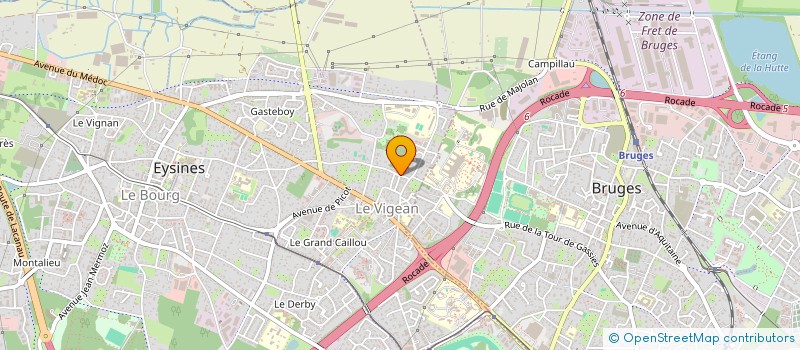 localisation de l'entreprise MONSIEUR JEAN CRISTIEN à EYSINES