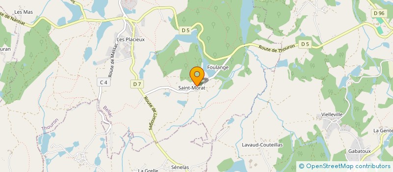 localisation de l'entreprise MONSIEUR JEAN CRISTINI à THOURON