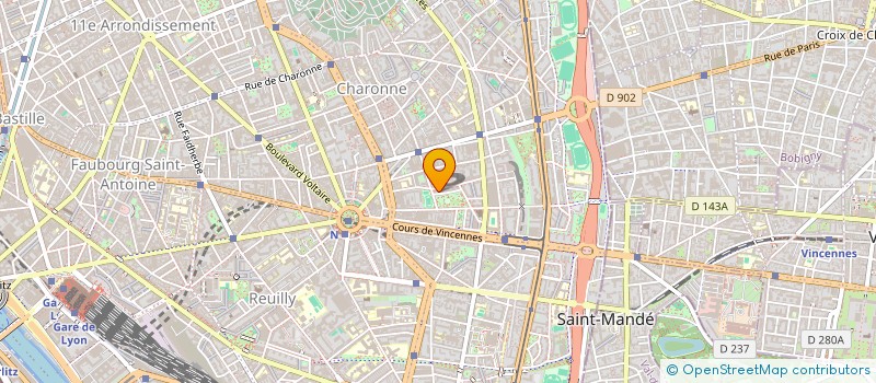 localisation de l'entreprise MONSIEUR JEAN CRITON  PARIS