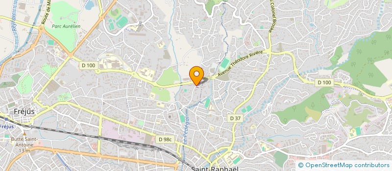 localisation de l'entreprise MONSIEUR JEAN CROIZAT-BLANC à FREJUS