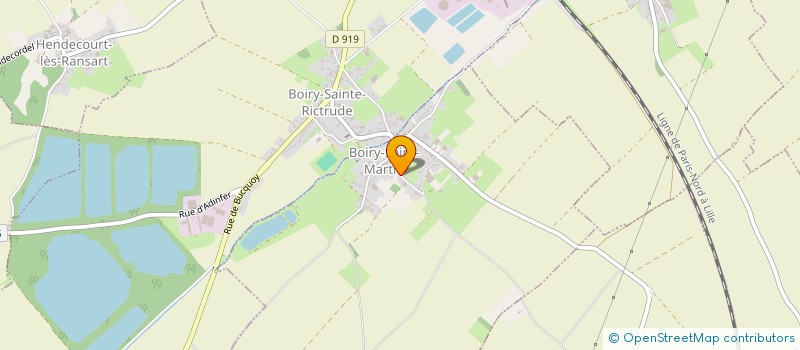 localisation de l'entreprise MONSIEUR JEAN CROMBEZ  BOIRY-SAINT-MARTIN