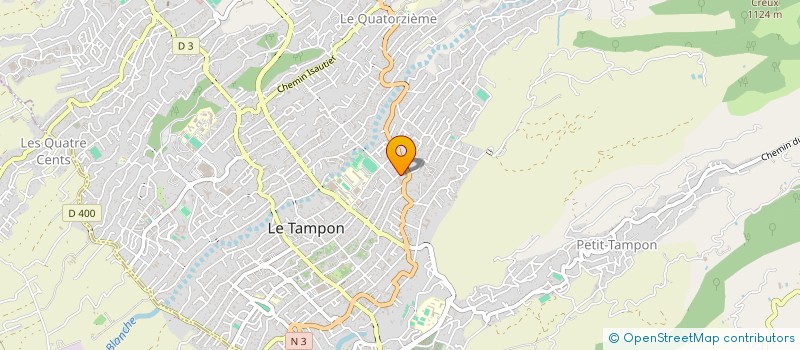 localisation de l'entreprise MONSIEUR JEAN CROS à LE TAMPON