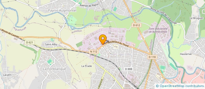 localisation de l'entreprise MONSIEUR JEAN CROSES  AUSSILLON