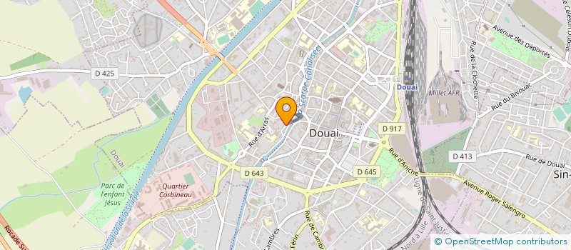 localisation de l'entreprise MONSIEUR JEAN CROSETTI à DOUAI