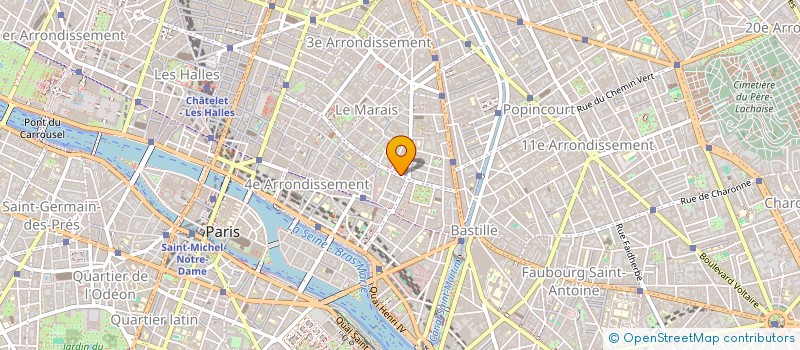 localisation de l'entreprise MONSIEUR JEAN CUBAUD  PARIS