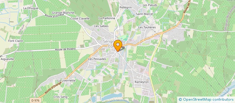 localisation de l'entreprise MONSIEUR JEAN CUMINATTO  SERIGNAN-DU-COMTAT