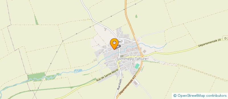 localisation de l'entreprise MONSIEUR JEAN CUNY  LAVAL-SUR-TOURBE