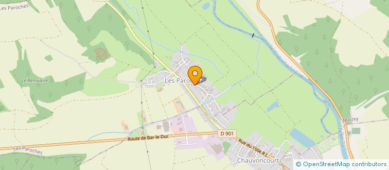 localisation de l'entreprise MONSIEUR JEAN CUNY à LES PAROCHES