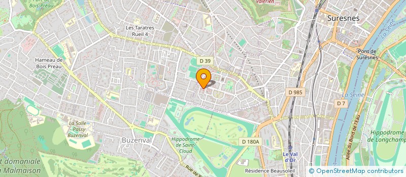 localisation de l'entreprise MONSIEUR JEAN CURRON à SURESNES