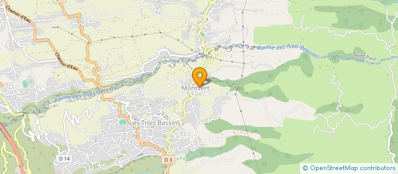 localisation de l'entreprise MONSIEUR JEAN CUSTINE  LES TROIS-BASSINS