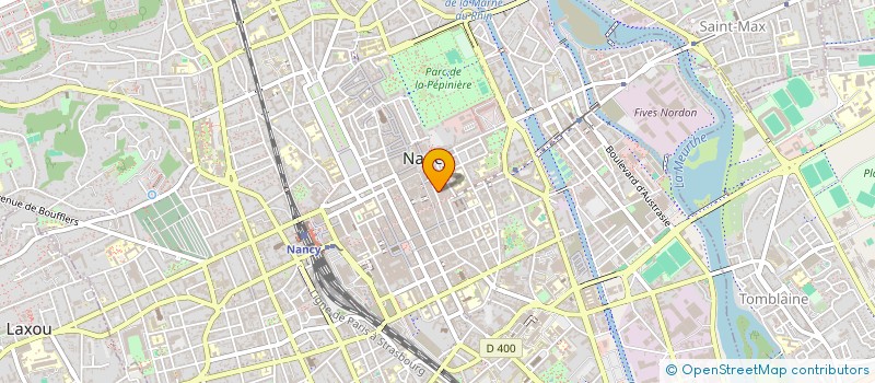 localisation de l'entreprise MONSIEUR JEAN CUZIN  NANCY