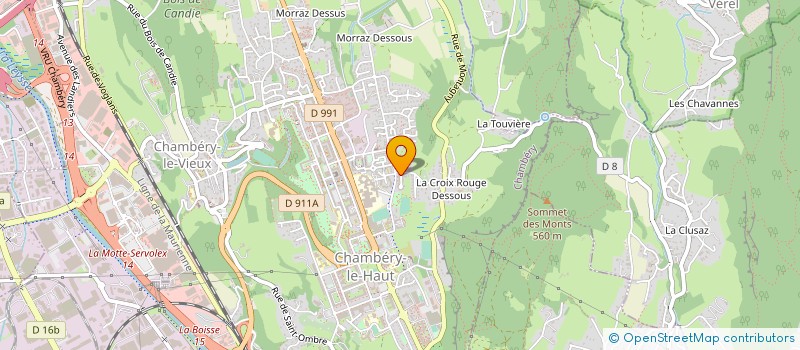 localisation de l'entreprise MONSIEUR JEAN-CYPRIEN GOLFIER à CHAMBERY